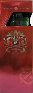 Whisky Chivas Regal 12YO + pohár GBX 40% 0,7L