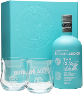 Whisky Bruichladdich Classic Laddie + 2 poháre 50% 0,7l