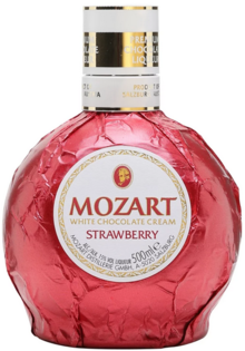 Mozart White Chocolate & Strawberry 15% 0,5L