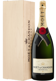 Moët & Chandon Brut Imperial v drevenej krabičke 12% 1,5l