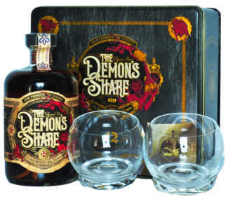 The Demon's Share 12YO La Recompensa del Tiempo + 2 Poháre 41% 0,7L