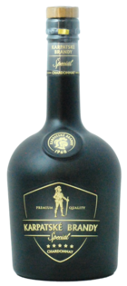 Karpatské Brandy Špeciál Chardonnay 42% 0,7L