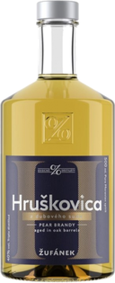 Žufánek Hruškovica z dubového sudu 40% 0,5l