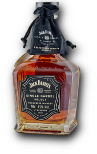 Jack Daniel's Single Barrel Select + Chladiace Kamene 45% 0,7L