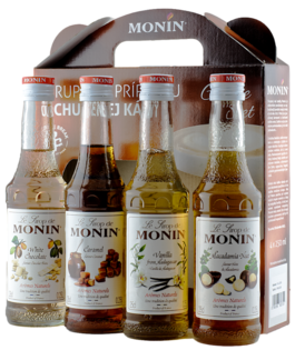 Le Sirop de Monin Coffee Set 4 x 0,25L