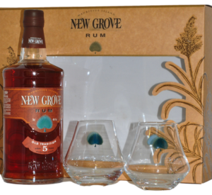 New Grove 5YO + 2 Poháre 40% 0,7L
