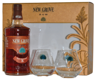 New Grove 5YO + 2 Poháre 40% 0,7L