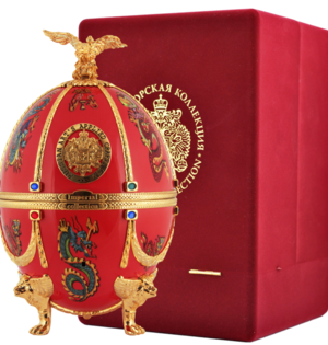 Imperial Collection Faberge Red Dragons & Birds 40% 0,7L