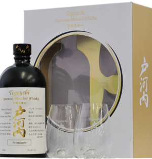 Togouchi PREMIUM + 2 POHÁRE 40% 0,7L