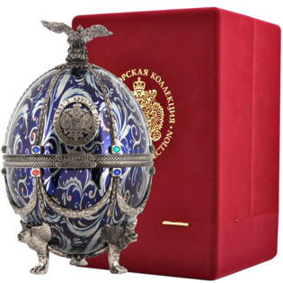 Imperial Collection Faberge Silver with Blue Flowers 40% 0,7L
