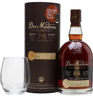 Dos Maderas PX 5YO+5YO + 1 Pohár 40% 0,7l