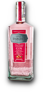 Rose d'Argent The Pink Edition Strawberry Gin 40% 0,7L