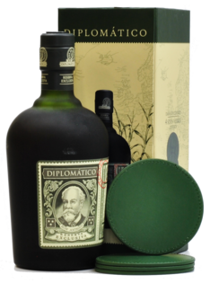 Diplomatico Reserva + 4 podložky pod poháre 40% 0.7L