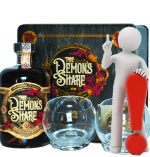 The Demon's Share 12YO La Recompensa del Tiempo + 2 Poháre 41% 0,7L